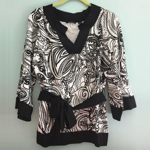 MOSCA top | knit lightweight sweater | size M